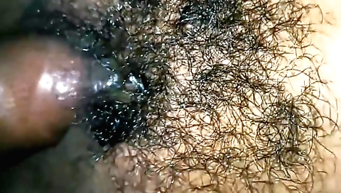 Indian hairy porn video with girl Vintha & her boyfriend