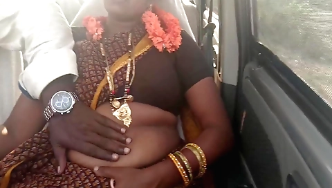 Indian girl with big tits has a good time with her stepson