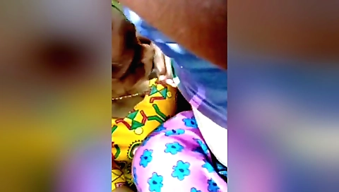 Indian amateur brunette in the open air gets banged