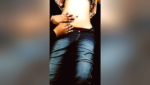 Indian milf with a juicy pussy drags a lucky stud in her