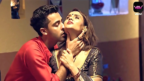 Busty brunette enjoys a sexy handjob and hardcore sex