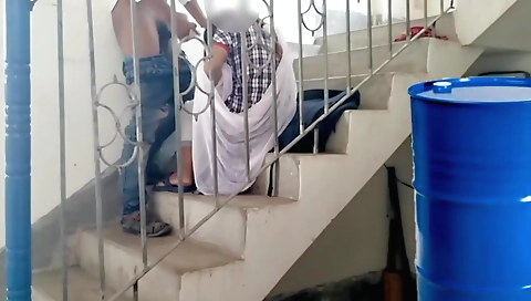 Indian teen with small tits and round ass starts to play