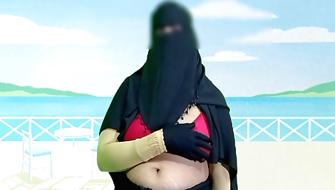 Indian amateur babe with big boobs in hot solo clip