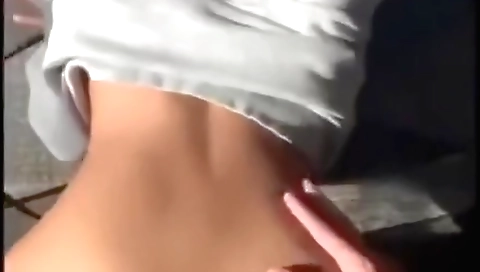 Sexy brunette with a big ass and big tits is getting fucked