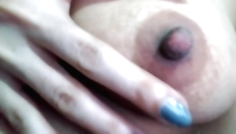 Indian brunette in sexy lingerie and panties solo video