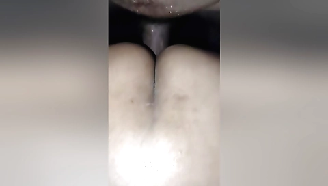 Big ass amateur teen in doggy pose video with a big butt