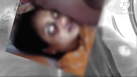 Indian hottie with a big natural tits fucks in bedroom