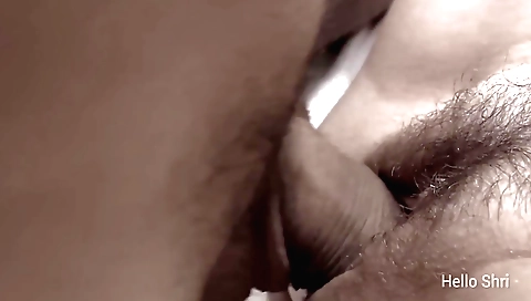 Indian stepsister with a hairy pussy fucks and rides cock