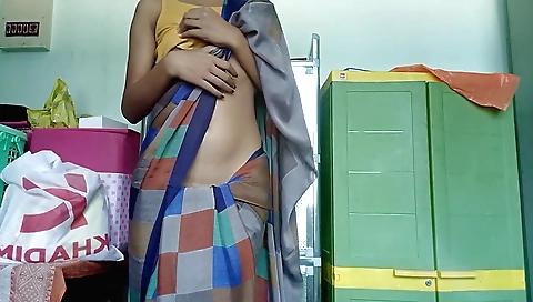 Indian solo video showing a beautiful girl dancing in her room