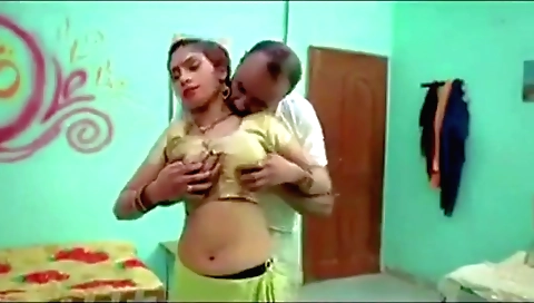 Indian bhabdi with her partner gets to play with fingers