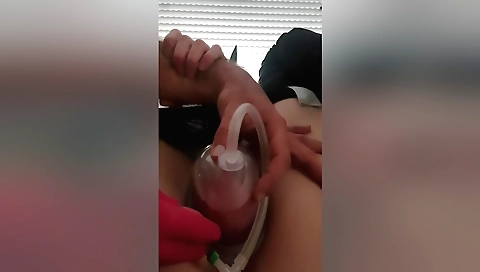 Big boobed brunette stepsis with huge boobs in webcam clip