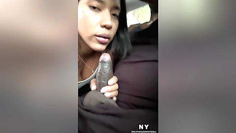 I Suck The Drivers Huge Dick To Pay For The Trip -amateur Couple