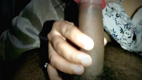 Indian milf 18+ wife with a big tits fucks my dick on the bed