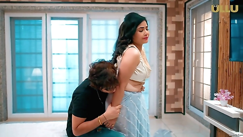 Horny milf with big tits is getting fucked on a cam