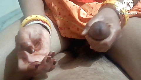 Indian girl with a shaved pussy gets fucked on camera