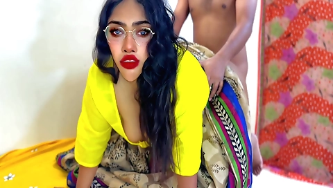 Indian stepmother in the hot Bahu in tamil sex video