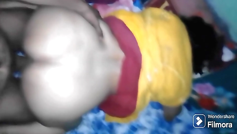 Horny stepsister-in-law caught by stepbrother-inlaw