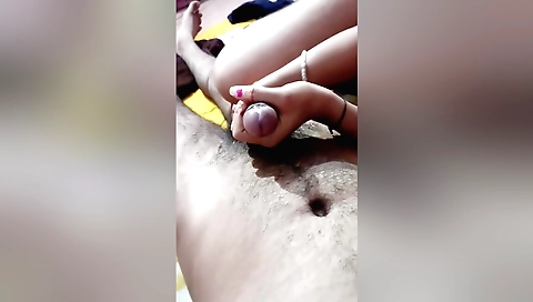 Handjob video for chubby indian chick 100% 100% real