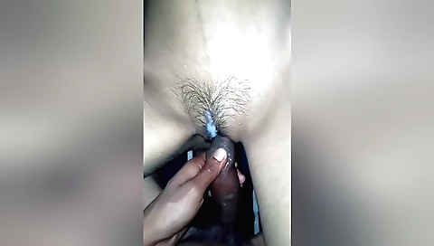 Indian hibhi girl fucking her boyfriend at her house