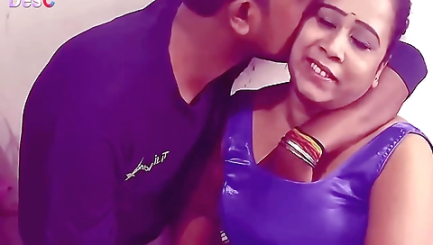 Brunette milf with big boobs riding and sucking a dick