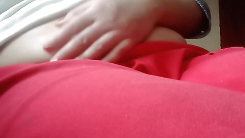 Solo naked indian porn video showing a blonde in sexy underwear