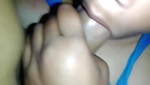 Brunette girl has a hot creampie in her mouth and pussy