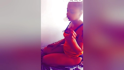 Smoky indian woman enjoys sex in the missionary position