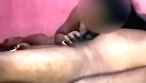 Amateur couple video with webcam video with a nice blowjob
