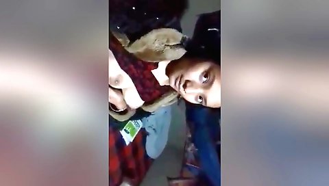 Sexy hairy brunette babe shows her hairy pussy in solo video