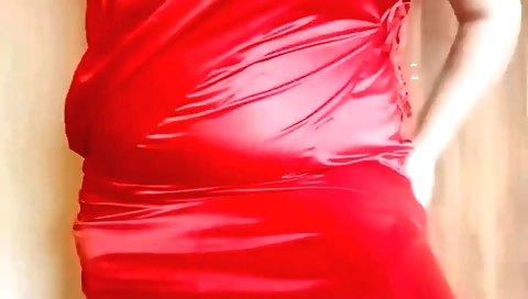 Busty indian chick has awesome body and large ass at home