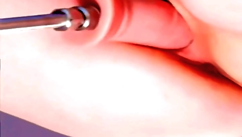 Solo girl in a pink bikini rubbing her clit and masturbating