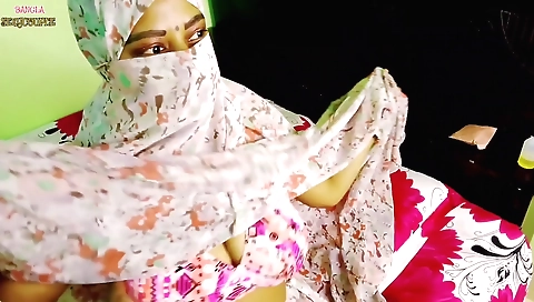 Indian brunette girl and her friend are having sex