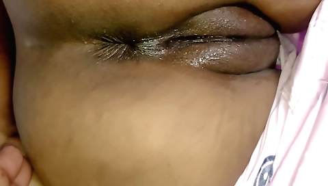 Indian babe gets fucked in various positions on a couch