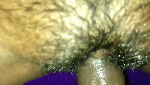 Hairy indian girl gets first-time sex with her boyfriend