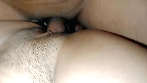 Indian amateur girl with hairy pussy gets horny for the guy