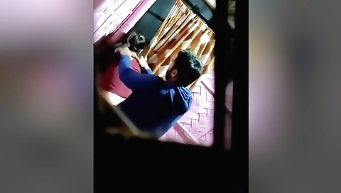 A sexy brunette shows off her pretty face in the hidden cam