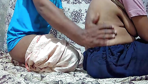 Indian teen Dasi stepmom and her stepson in a sex movie