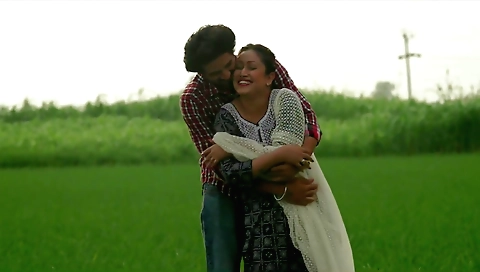 Brunette babe is so horny to fuck with every possible guy