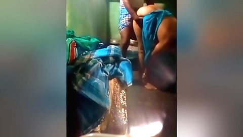 Amateur indian teen in a webcam show in a doggy style