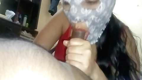 Busty hottie plays with her stepbrother's huge penis