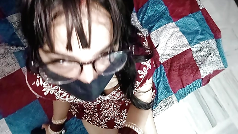 Indian teen stepsister with huge boobs fucks a dude