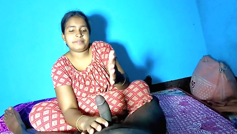 Indian teen is taking her asshole deep in her boyfriend's mouth