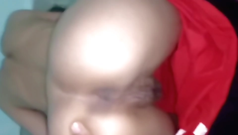 Indian lady cleaning kitchen and playing with her cock