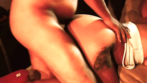 Indian amateur tattooed babe fucked in pussy on webcam