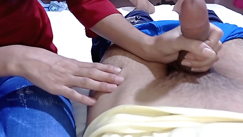 Amateur brunette showing off her curves and riding a dick