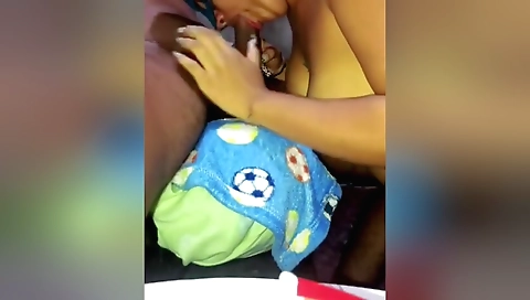 Busty brunette with big tits and a big ass in homemade video