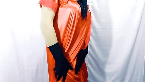 Indian solo female takes out of bed to have sex with stepson