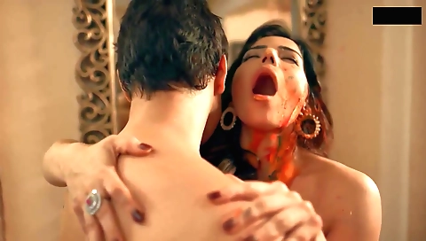 Indian hottie in sexy lingerie enjoys getting fucked