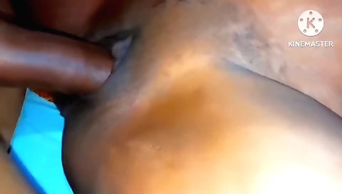 Indian girl and her husband's fun threesome in the bedroom