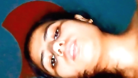 Indian brunette 18+ takes a big cock in her tight pussy